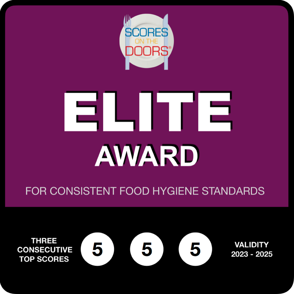 Annie's Guest House South Shields Elite Food Hygiene Award 2023-2025