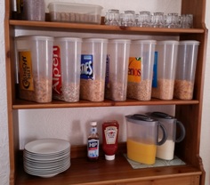 Annie's SouthShields GuestHouse Choice Of Breakfast Menu Cereals