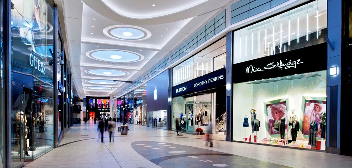 Eldon Square Shopping Centre Newcastle Upon Tyne NE1 7JB Interior