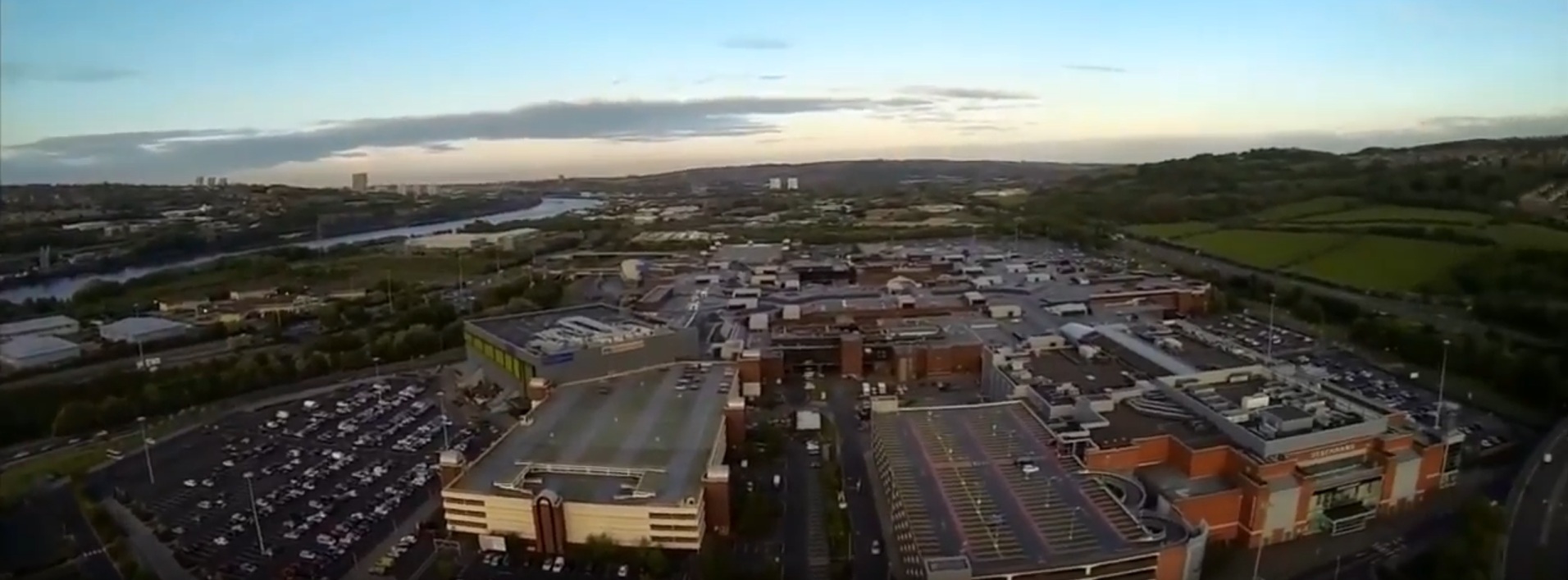 Aerial View Of The Gateshead Metrocentre NE11 Aerial View Of The Gateshead Metrocentre NE11