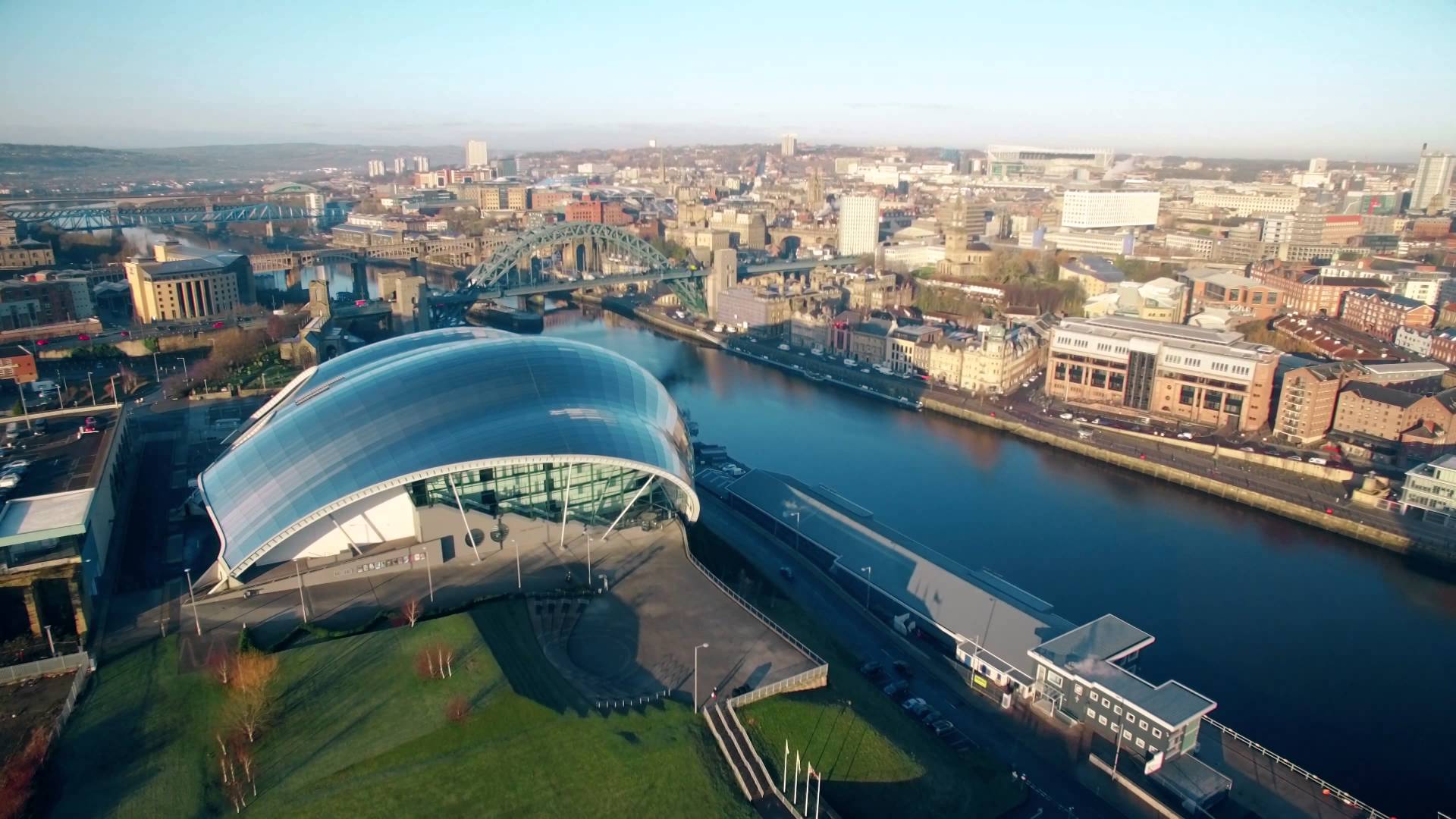 Sage Gateshead NE8 2JR Aerial View Sage Gateshead NE8 2JR Aerial View
