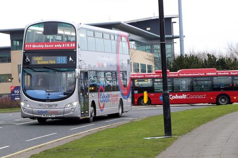 919 North Shields to South Shields Bus