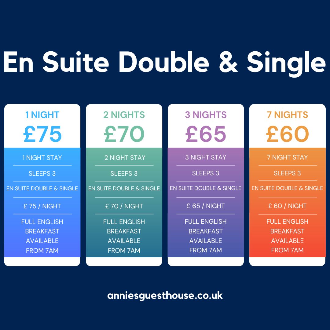 En Suite Double & Single Room Price En Suite Double & Single Room Price
