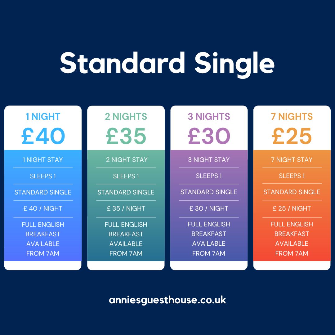 Standard Single Room Price Standard Single Room Price