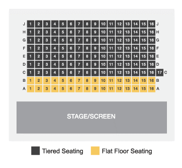 The Customs House Mill Dam South Shields NE33 1ES Studio Seating Plan The Customs House Mill Dam South Shields NE33 1ES Studio Seating Plan