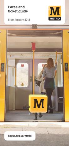 Tyne and Wear Metro Fares and Ticket Guide