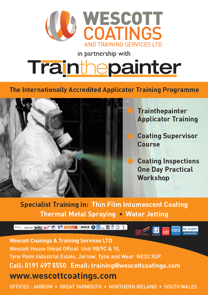 Wescott Coatings And Training Services Jarrow NE32 3UP Train The Painter Course